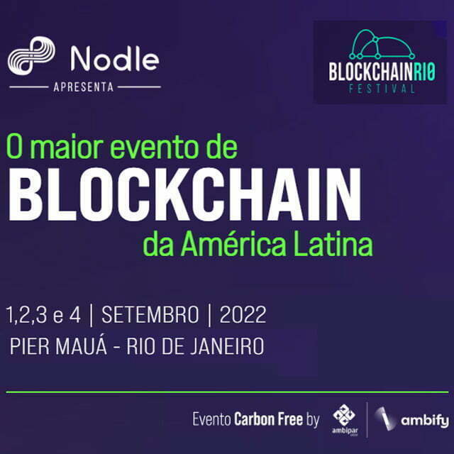 Evento Blockchain Rio setembro de 2022