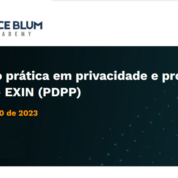 Curso | Atuação Prática em Privacidade e Proteção de Dados – EXIN (PDPP)