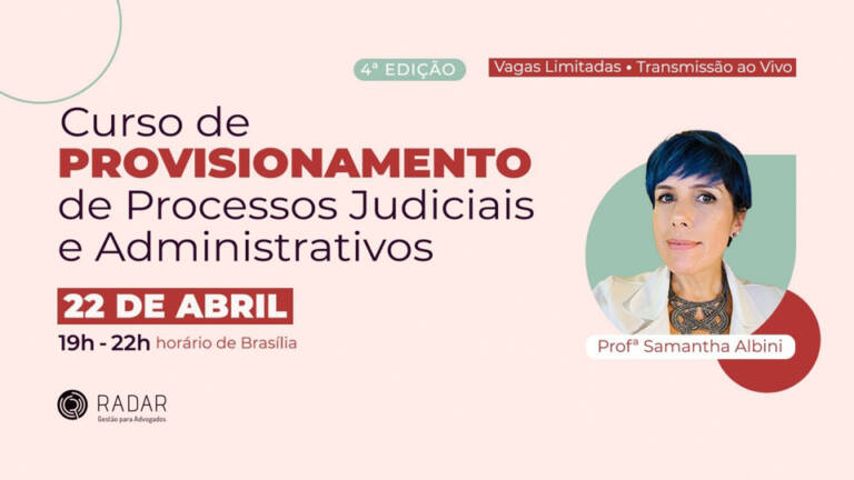 Provisionamento de Processos Judiciais 01