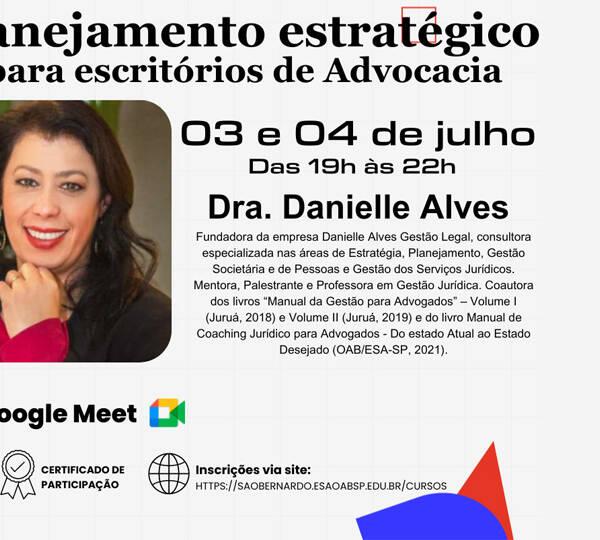 Curso | Planejamento Estratégico para Escritórios de Advocacia