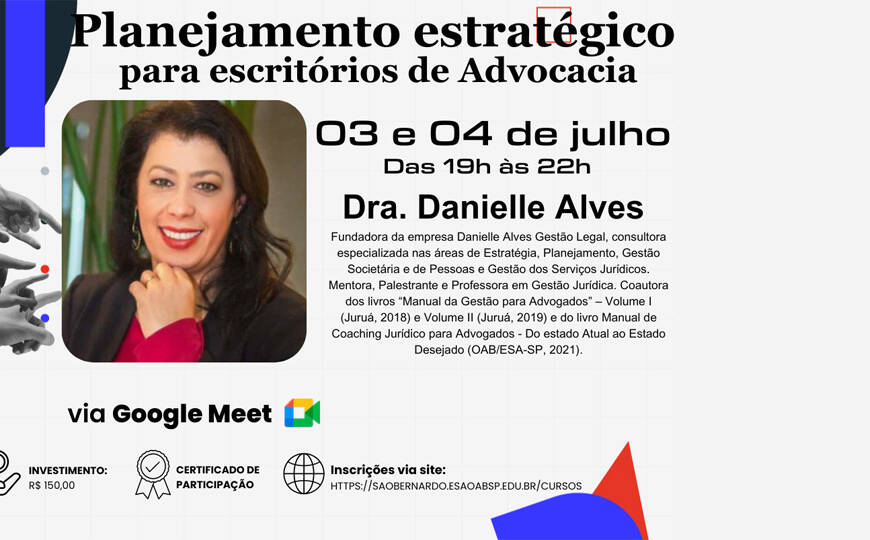 Curso | Planejamento Estratégico para Escritórios de Advocacia
