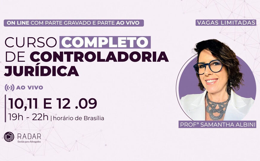 Curso | Controladoria Jurídica – ATUALIZADO E REMODELADO