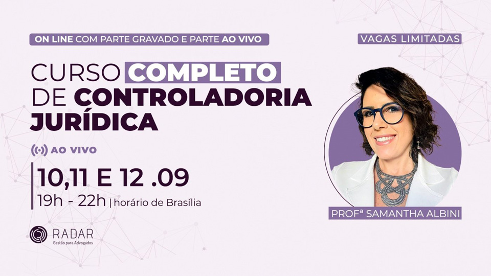 Curso | Controladoria Jurídica - ATUALIZADO E REMODELADO