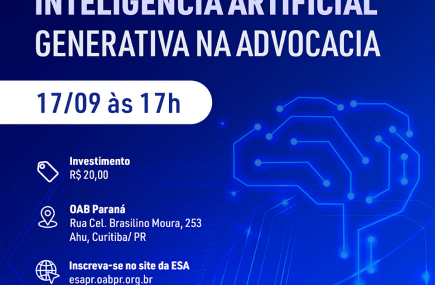 Curso | Aplicação Prática da Inteligência Artificial Generativa na Advocacia