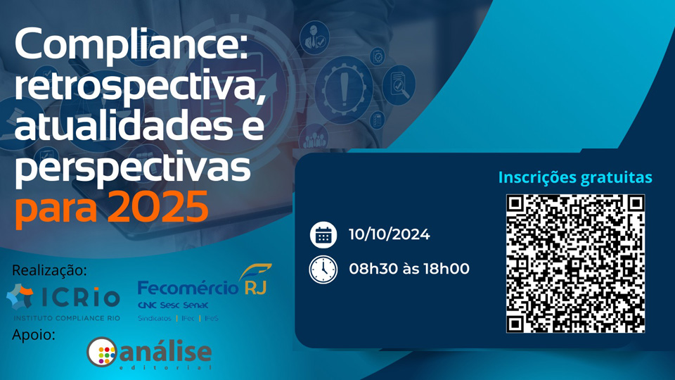 Evento | Compliance: retrospectiva, atualidades e perspectivas para 2025