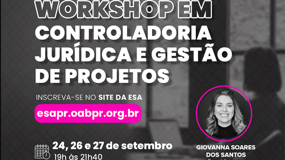 Controladoria Jurídica e Gestão de Projetos