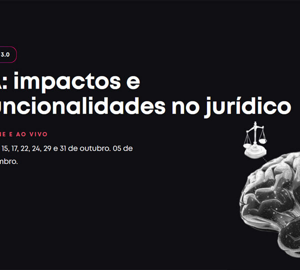 Curso | IA: impactos e funcionalidades no jurídico