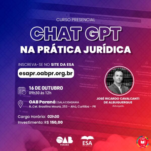 Curso | CHAT GPT Na Prática Jurídica