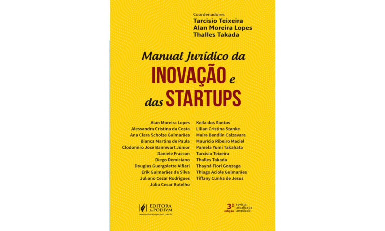 Livro Manual Jurídico da Inovação e das Startups