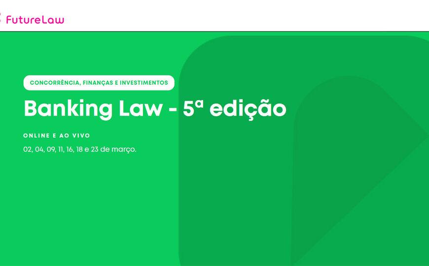Curso | Banking Law – 5ª edição
