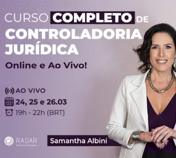 Curso | Controladoria Jurídica 2026 Radar