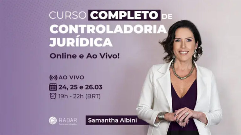 Curso | Controladoria Jurídica 2026 Radar